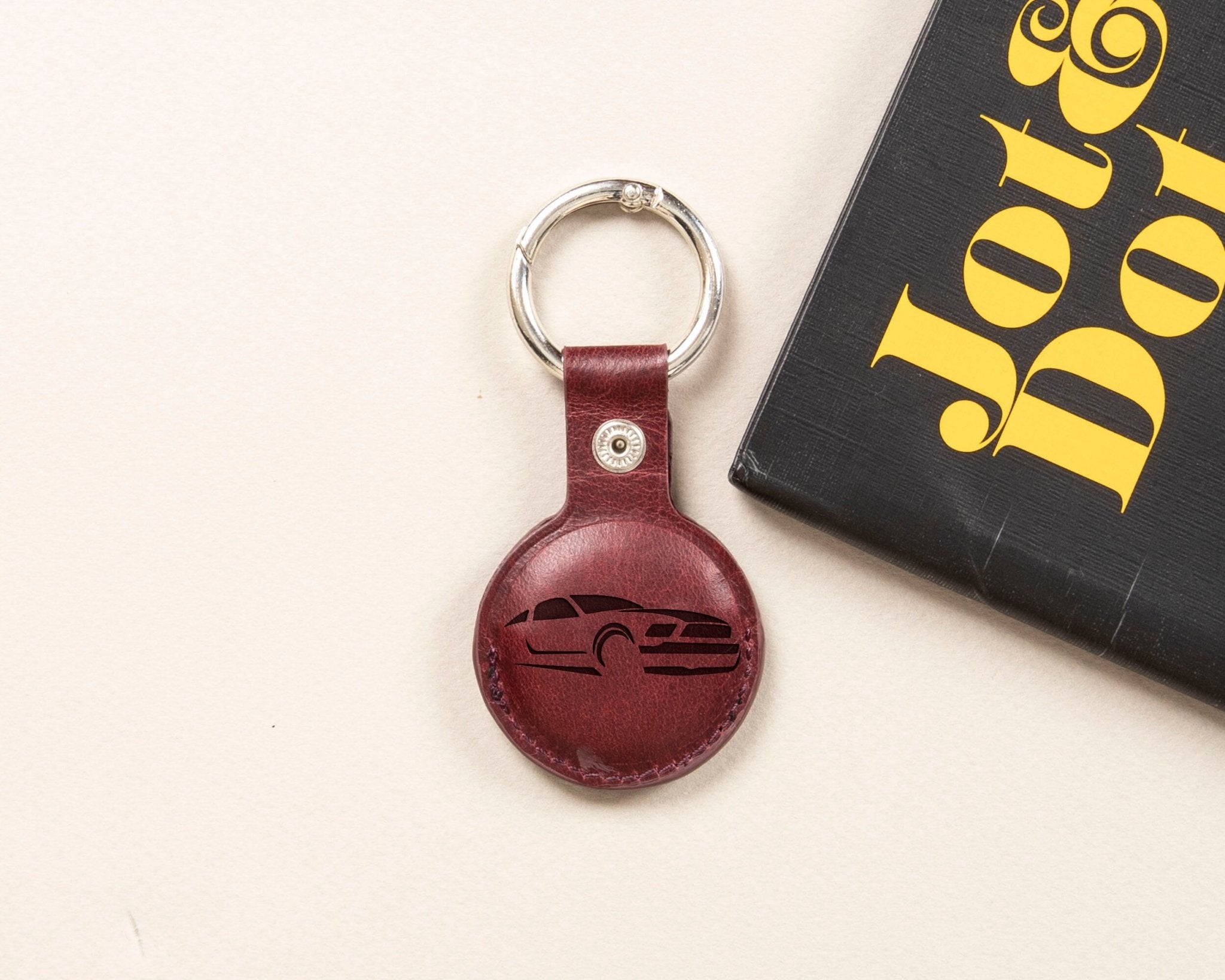 AirTag Keychain Gift for Car Lovers • Custom Leather Airtag - The Lush Gifts - AirTag Keychain Gift for Car Lovers • Custom Leather Airtag - The Lush Gifts - The Lush Gifts - AirTag Keychain Gift for Car Lovers, Personalized Christmas Gift for Car Owner, Custom Gift Men Dad Husband Boyfriend, AirTag Holder Case - Customized Leather Gift - Personalized Leather Gift