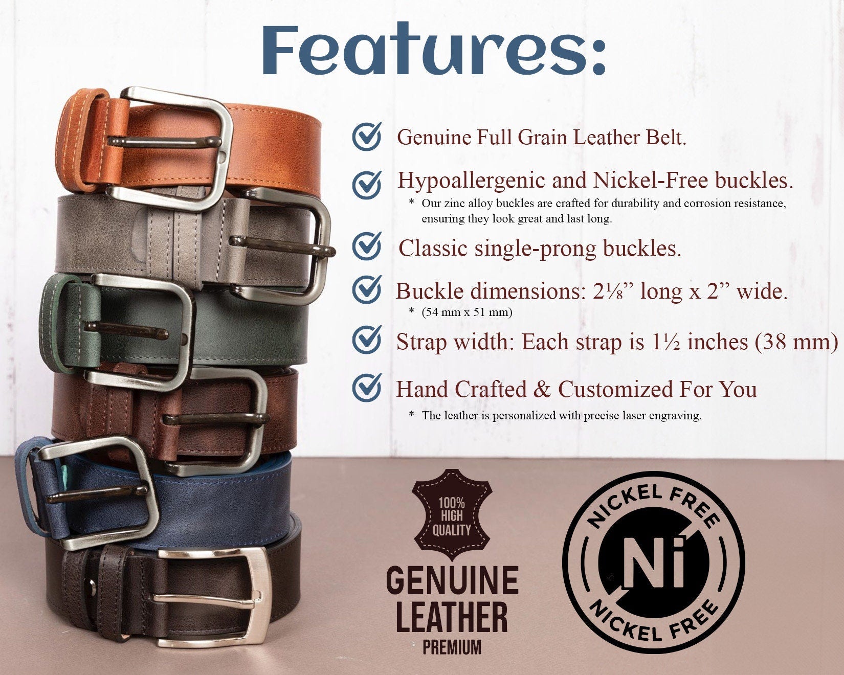 Customized Leather Belt • Personalized Gift For Him - The Lush Gifts - Customized Leather Belt • Personalized Gift For Him - The Lush Gifts - The Lush Gifts - Customized Leather Belt • Personalized Gift For Him - Customized Leather Gift - Personalized Leather Gift