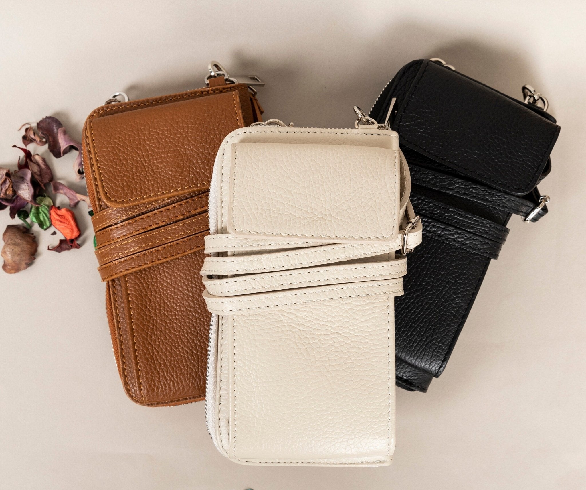 Mobile phone wallet for Women • Leather shoulder handbag - The Lush Gifts - Mobile phone wallet for Women • Leather shoulder handbag - The Lush Gifts - The Lush Gifts - Gift for Mother, Mobile phone wallet 2 in 1 shoulder bag, Leather wallet shoulder handbag, Gift for Her, Wife, Mother, Mom, Crossbody Bag - Customized Leather Gift - Personalized Leather Gift