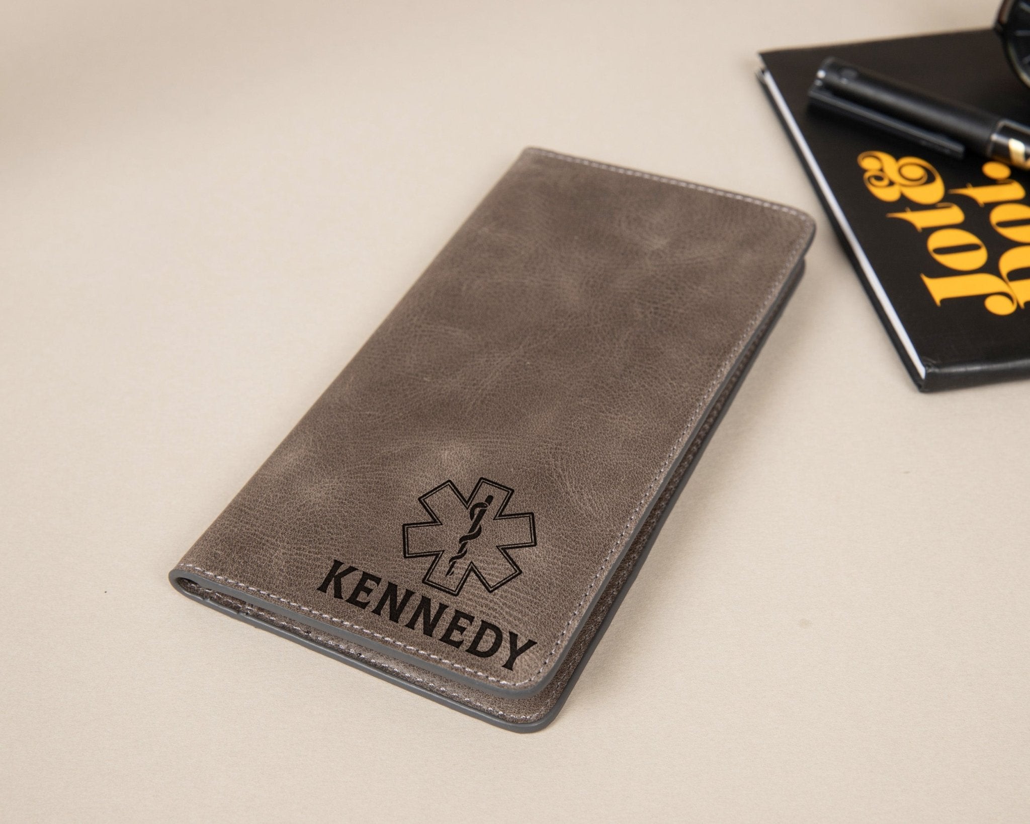 ParamedicThemed Long Wallet • Full - Grain Leather Long ID Wallet Gift - The Lush Gifts - ParamedicThemed Long Wallet • Full - Grain Leather Long ID Wallet Gift - The Lush Gifts - The Lush Gifts - ParamedicThemed Long Wallet • Full - Grain Leather Long ID Wallet Gift - Customized Leather Gift - Personalized Leather Gift