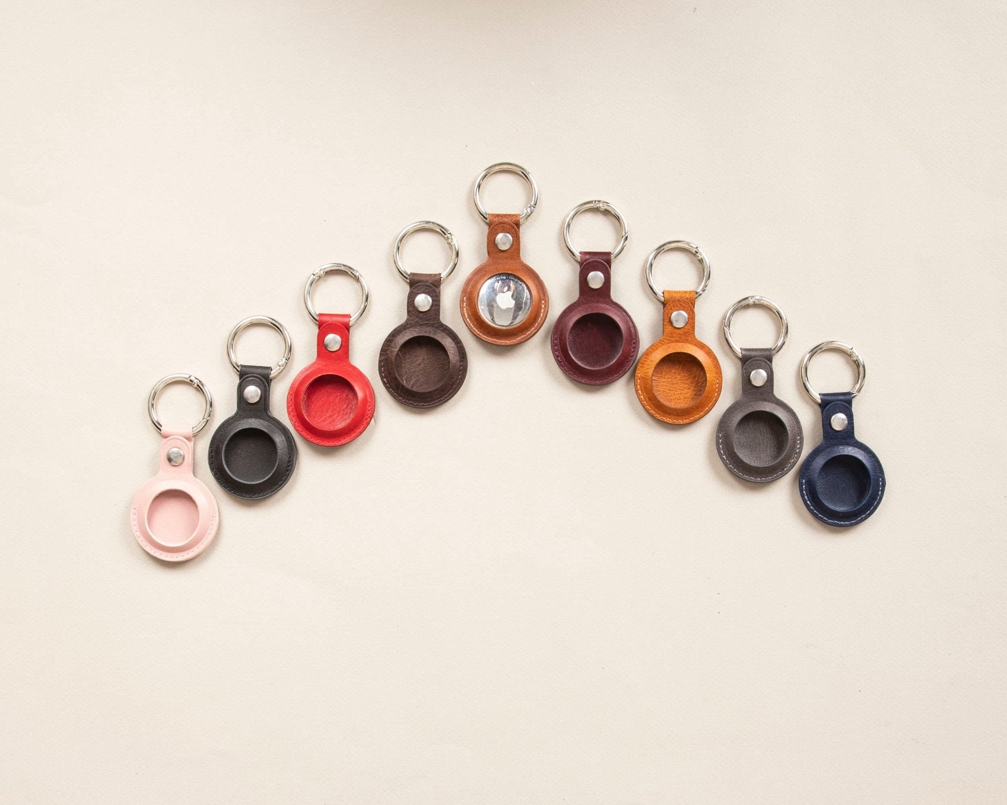AirTag Keychain Gift for Car Lovers • Custom Leather Airtag - The Lush Gifts - AirTag Keychain Gift for Car Lovers • Custom Leather Airtag - The Lush Gifts - The Lush Gifts - AirTag Keychain Gift for Car Lovers, Personalized Christmas Gift for Car Owner, Custom Gift Men Dad Husband Boyfriend, AirTag Holder Case - Customized Leather Gift - Personalized Leather Gift