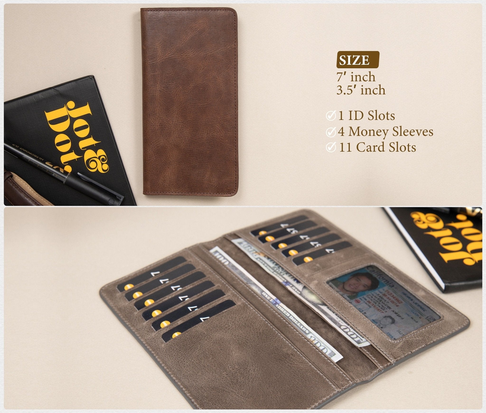 ParamedicThemed Long Wallet • Full - Grain Leather Long ID Wallet Gift - The Lush Gifts - ParamedicThemed Long Wallet • Full - Grain Leather Long ID Wallet Gift - The Lush Gifts - The Lush Gifts - Personalized Firefighter Long ID Wallet, Photo Leather Engraved Large Tall Wallet, Christmas Gift Him, Dad, Picture Wallet, Anniversary Gift - Customized Leather Gift - Personalized Leather Gift